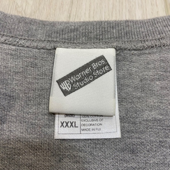 Vintage Warner Bros 2000 Taz Trash Bugs Daffy Pocket Tee T-Shirt Gray Size XXL - Picture 3 of 11
